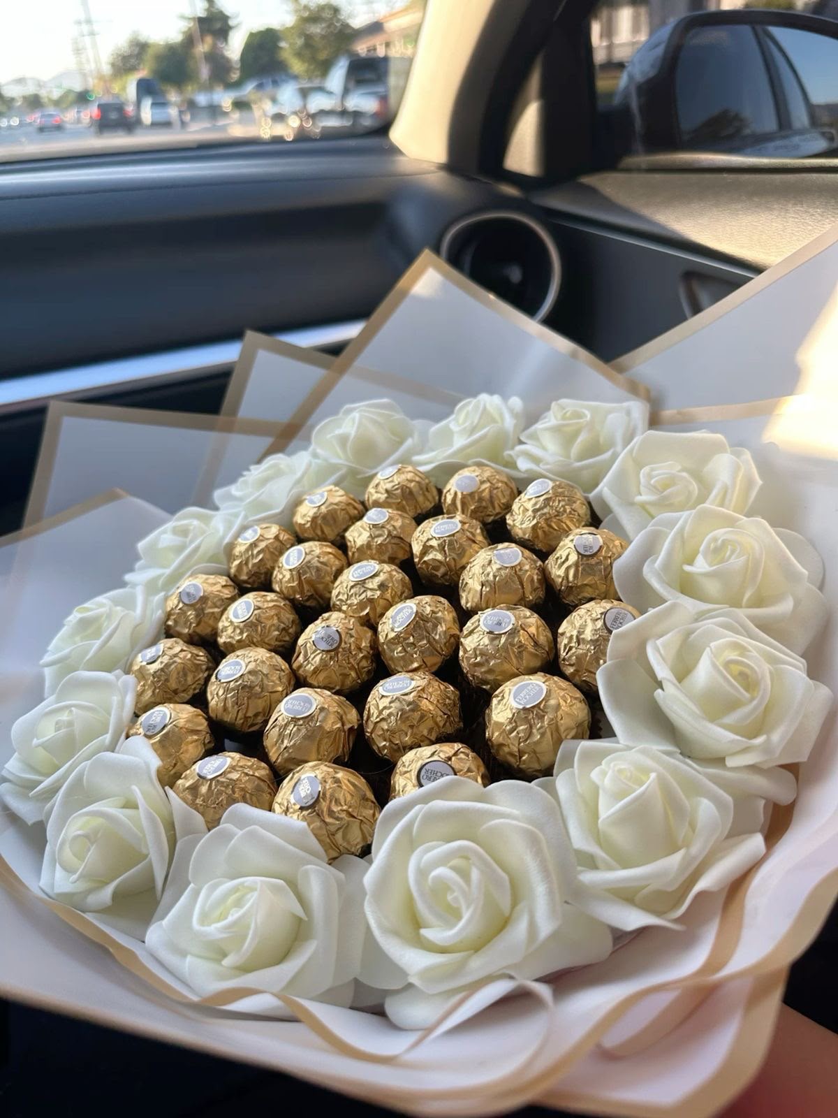Luxury Ferrero Rocher & Eternal Flower Bouquet