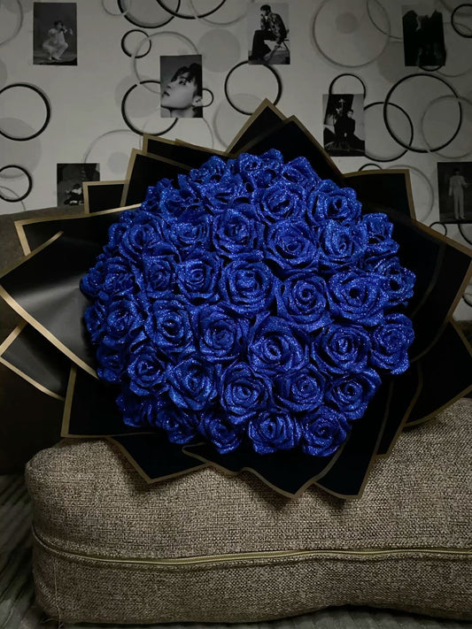 Luxury 30 Eternal Glitter Rose Bouquet ✨🌹