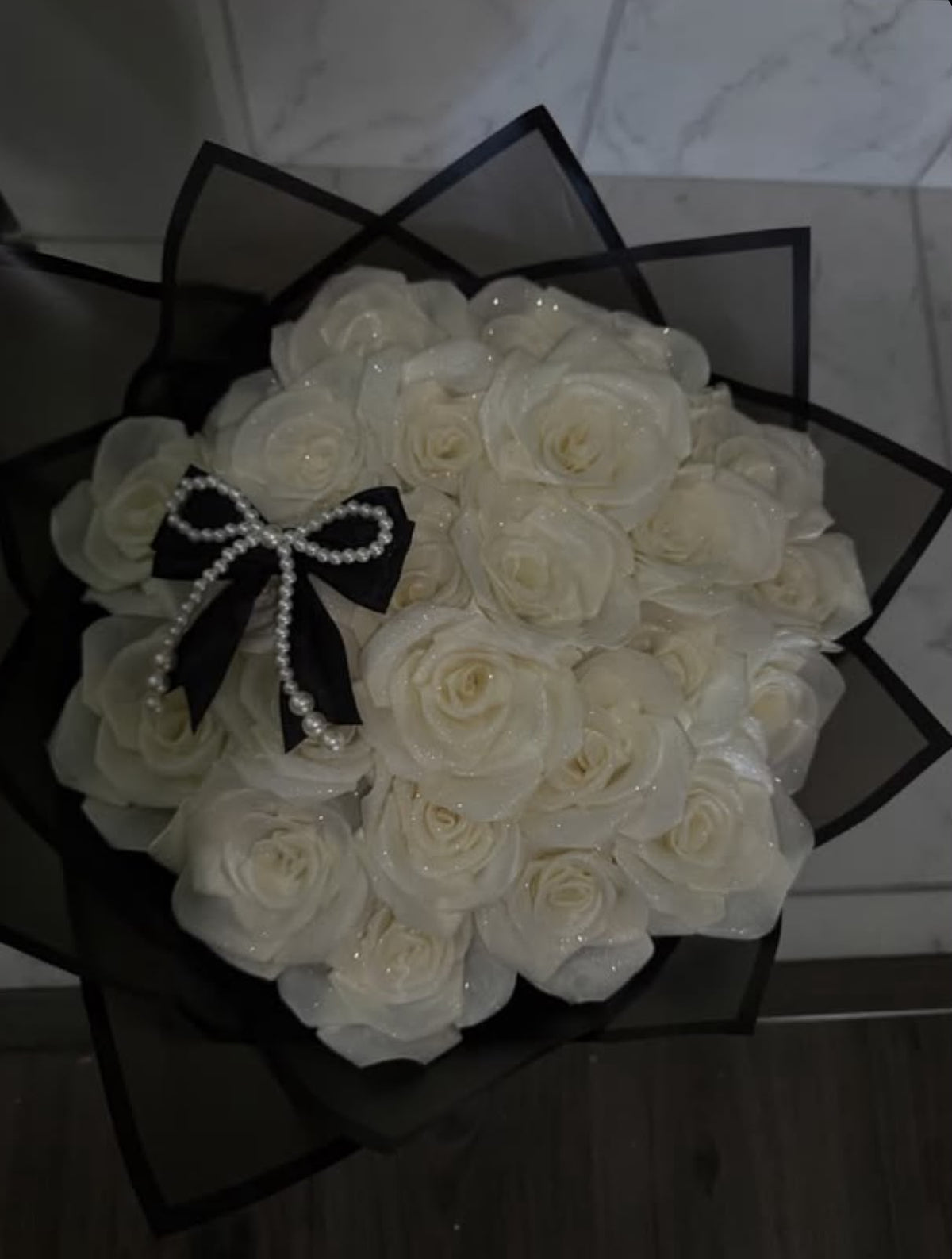 Luxury 30 Eternal Glitter Rose Bouquet ✨🌹